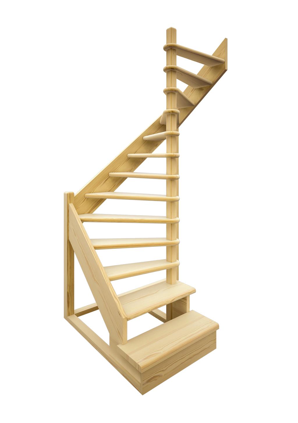 Деревянная межэтажная лестница - объявление в Анапе
