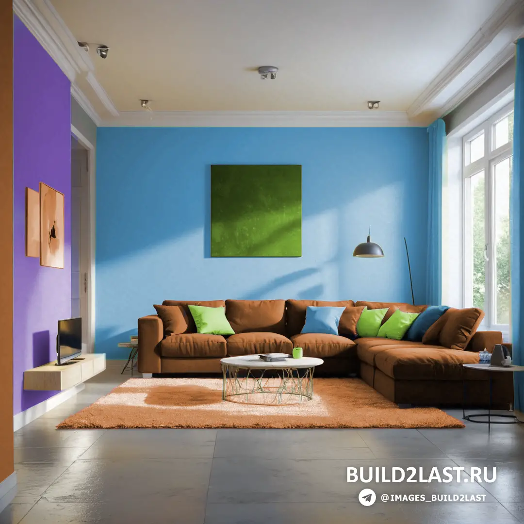 ����� � ���������: NCS S 1050-G30Y, NCS S 2020-Y50R, PANTONE 669 � NCS S 2040-R90B