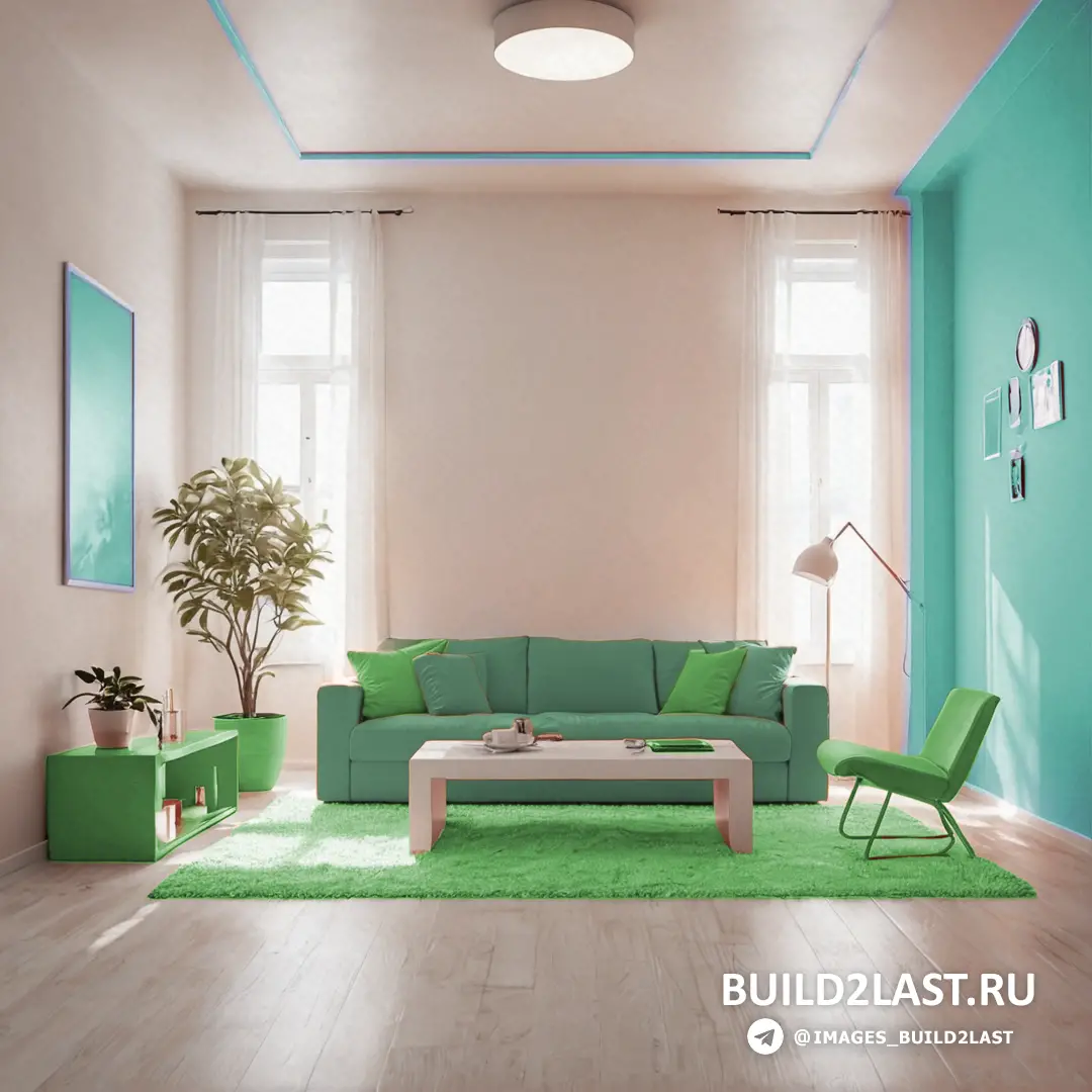 ����� � ���������: NCS S 3040-G20Y, NCS S 7010-B90G � PANTONE 7464