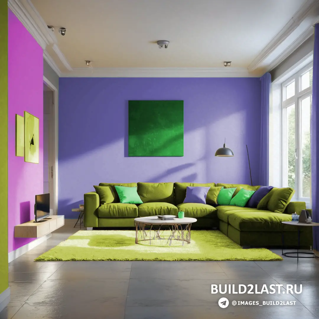 ����� � ���������: PANTONE 2367, RAL 260-2, NCS S 0560-G10Y � NCS S 2040-R40B