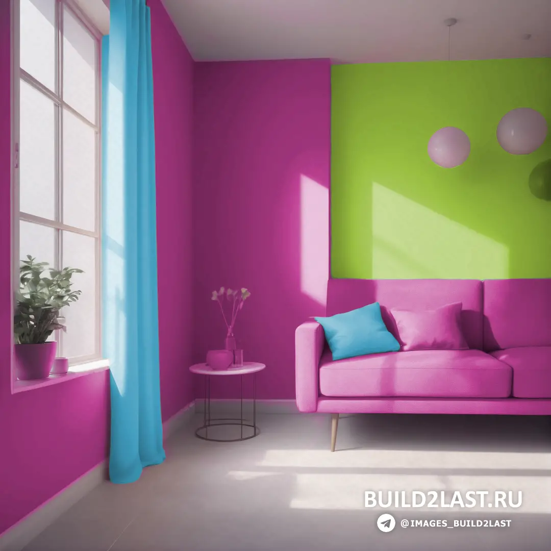 NCS S 5040-R30B, PANTONE 299 � NCS S 1075-G40Y - ��������� ������ � ���������