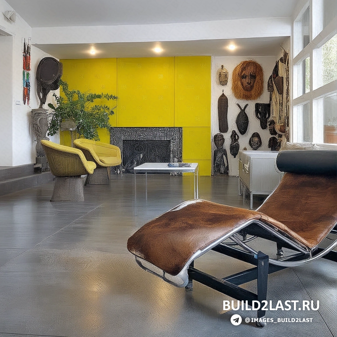 Абстрактный африканский стиль с изображением животных, геометрических форм и природных элементов