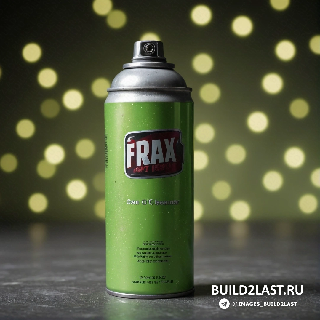 Трансгрессивное искусство - стоковая фотография. Банка зеленого крема frrax стоит на столе перед боке огней, Бэнкси