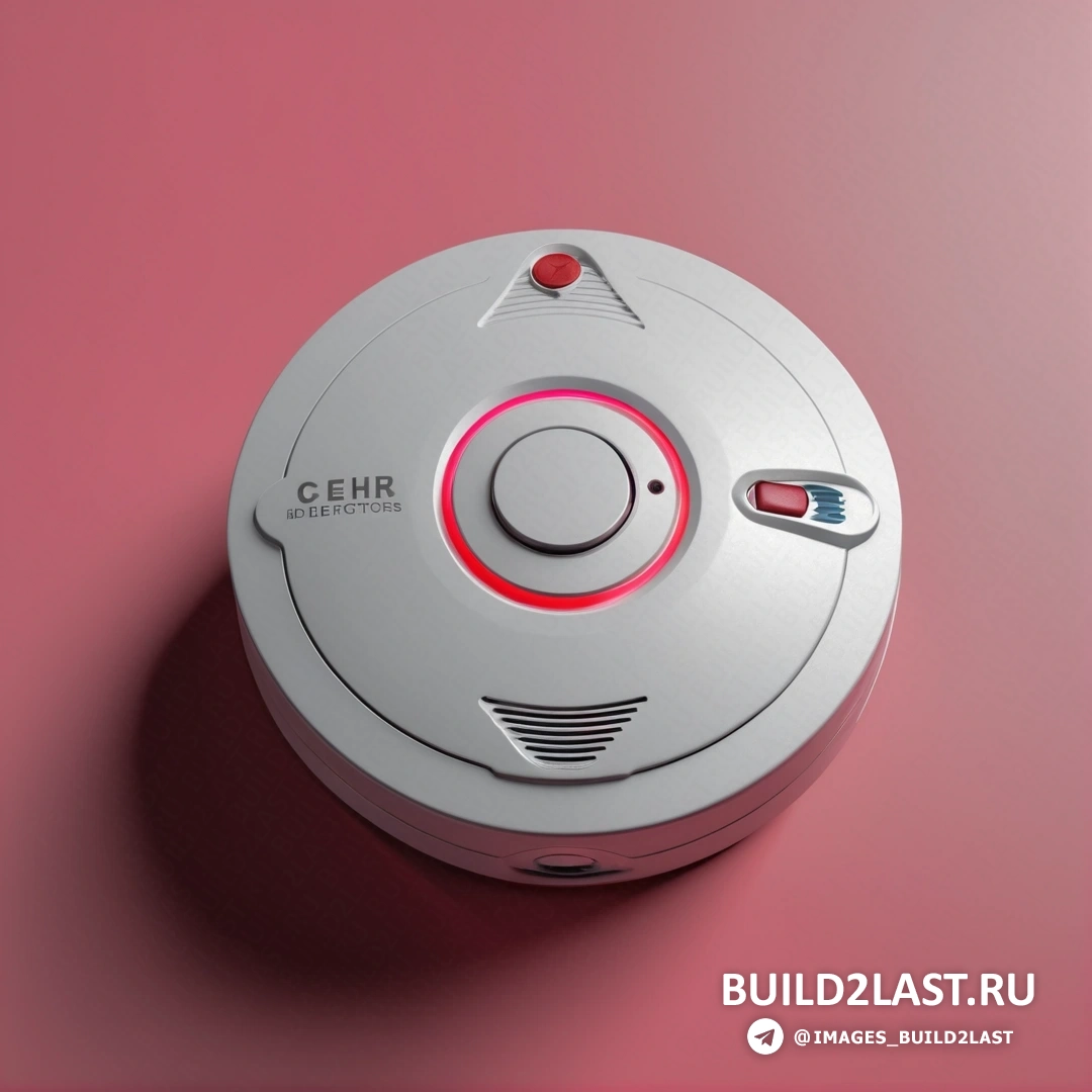 Les automatistes — компьютерная визуализация. Белый робот на розовой поверхности с красным светом сбоку