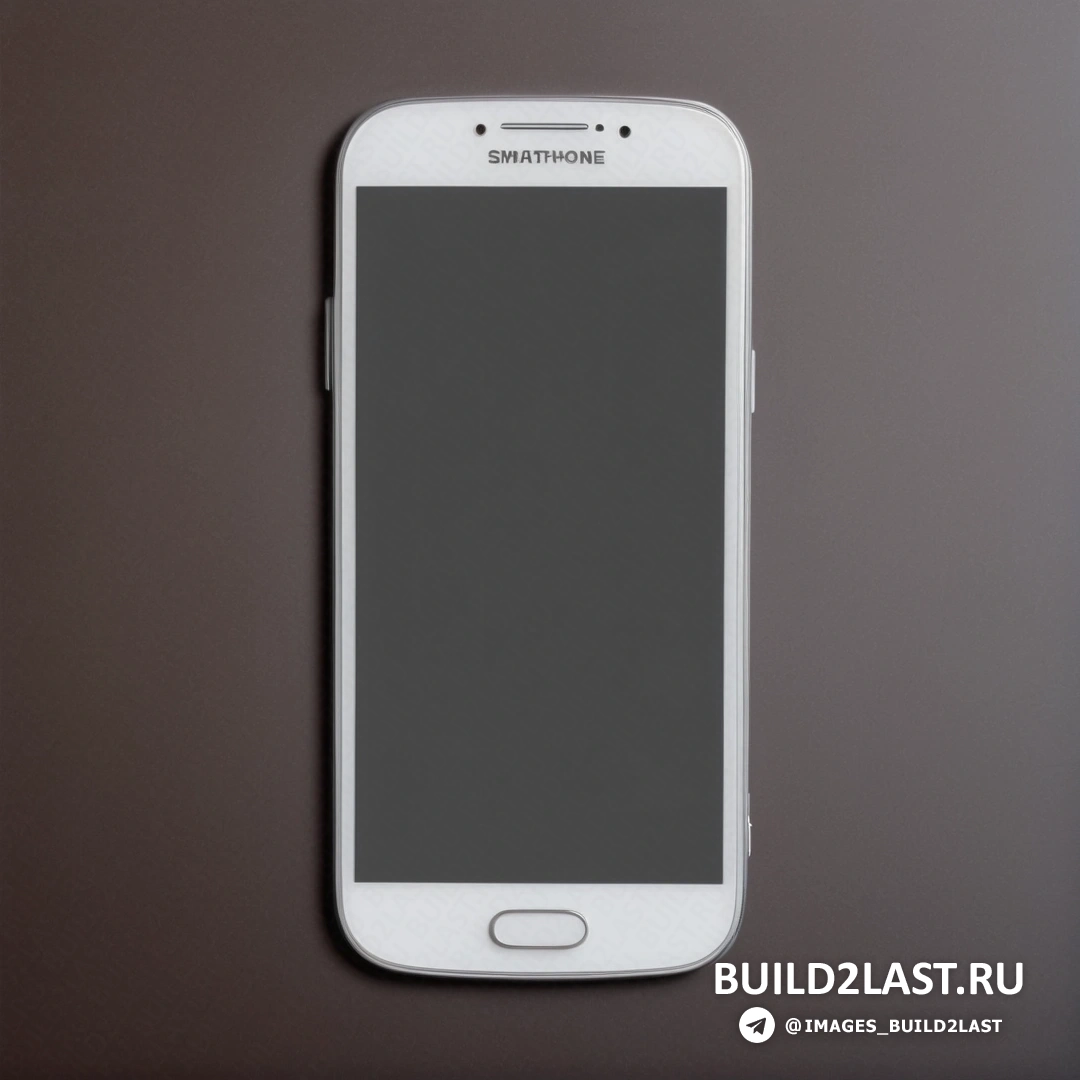Минимализм - рендер Ambient occlusion. Белый сотовый телефон на столе рядом с черной стеной и белый проводной телефон.