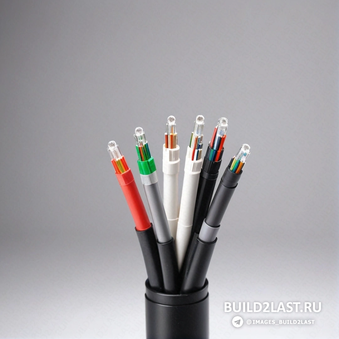 Modular constructivism - компьютерный рендеринг. Черная чашка с кучей разноцветных проводов внутри и серый фон