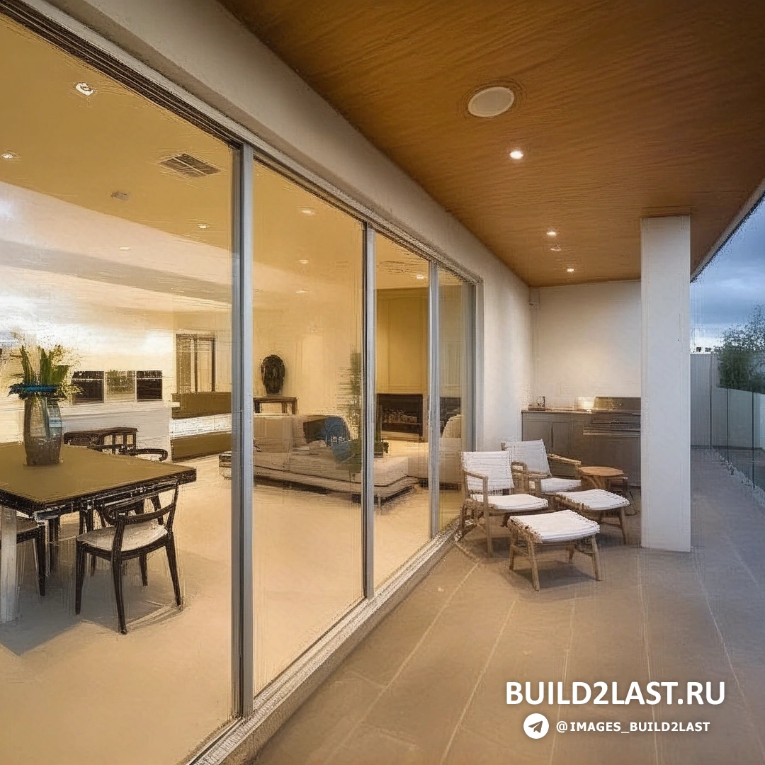 Дом с уникальной архитектурой, окруженный тропической растительностью