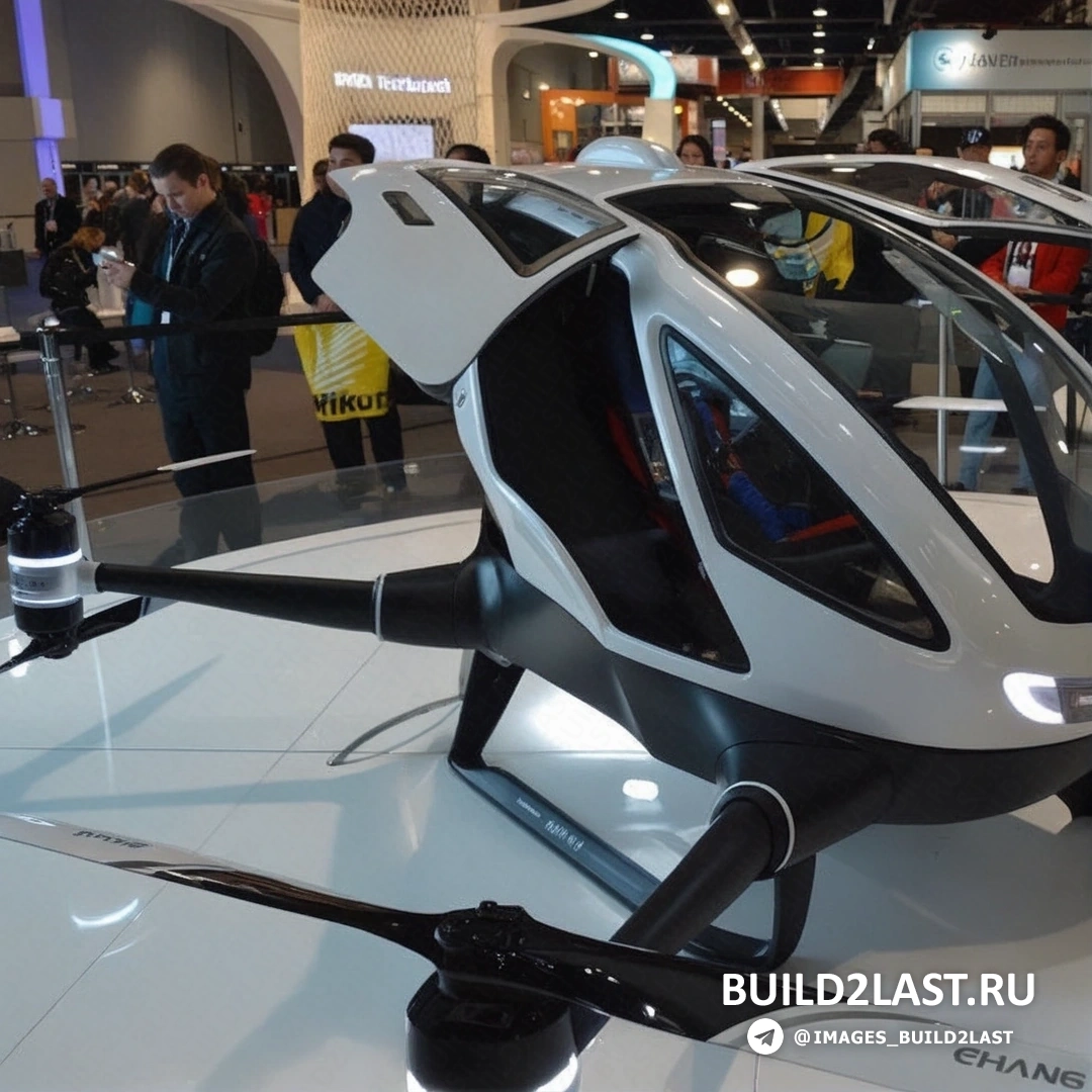 ���� EHang 184, ��������� ��������� � ������� ������� ���������� � ��������������