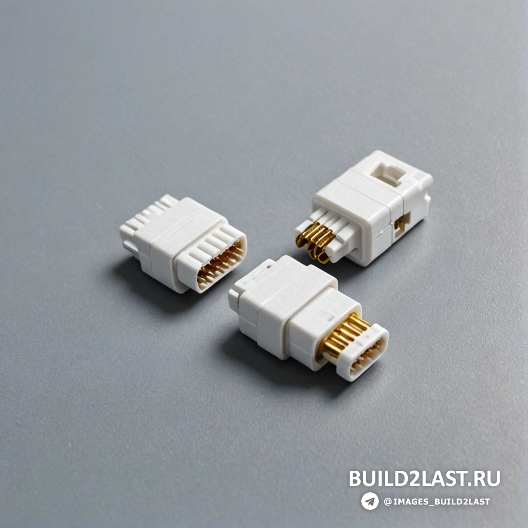 Neogeo - 3D-рендер. Два белых разъема на серой поверхности