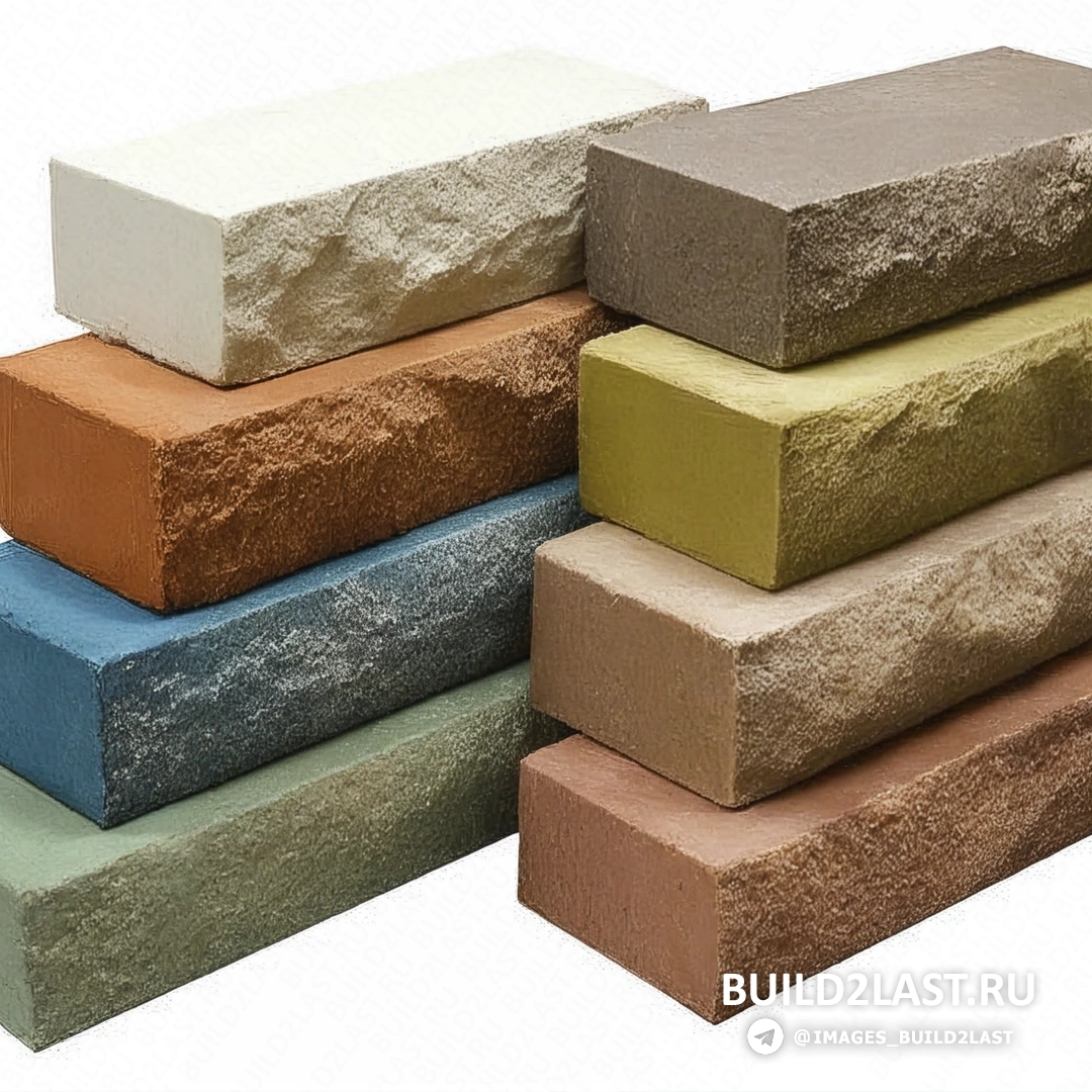 Иллюстрация гиперпрессованного кирпича в желтых и коричневых тонах Гиперпрессованный кирпич в желтых и коричневых оттенках