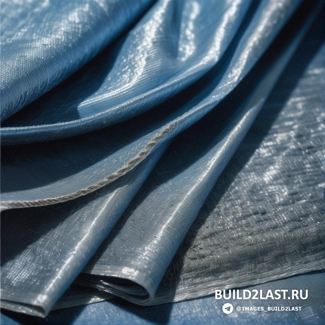 Plasticien - сверхтонкая детальная роспись. Крупным планом — синяя ткань с тонкой полоской ткани сбоку.