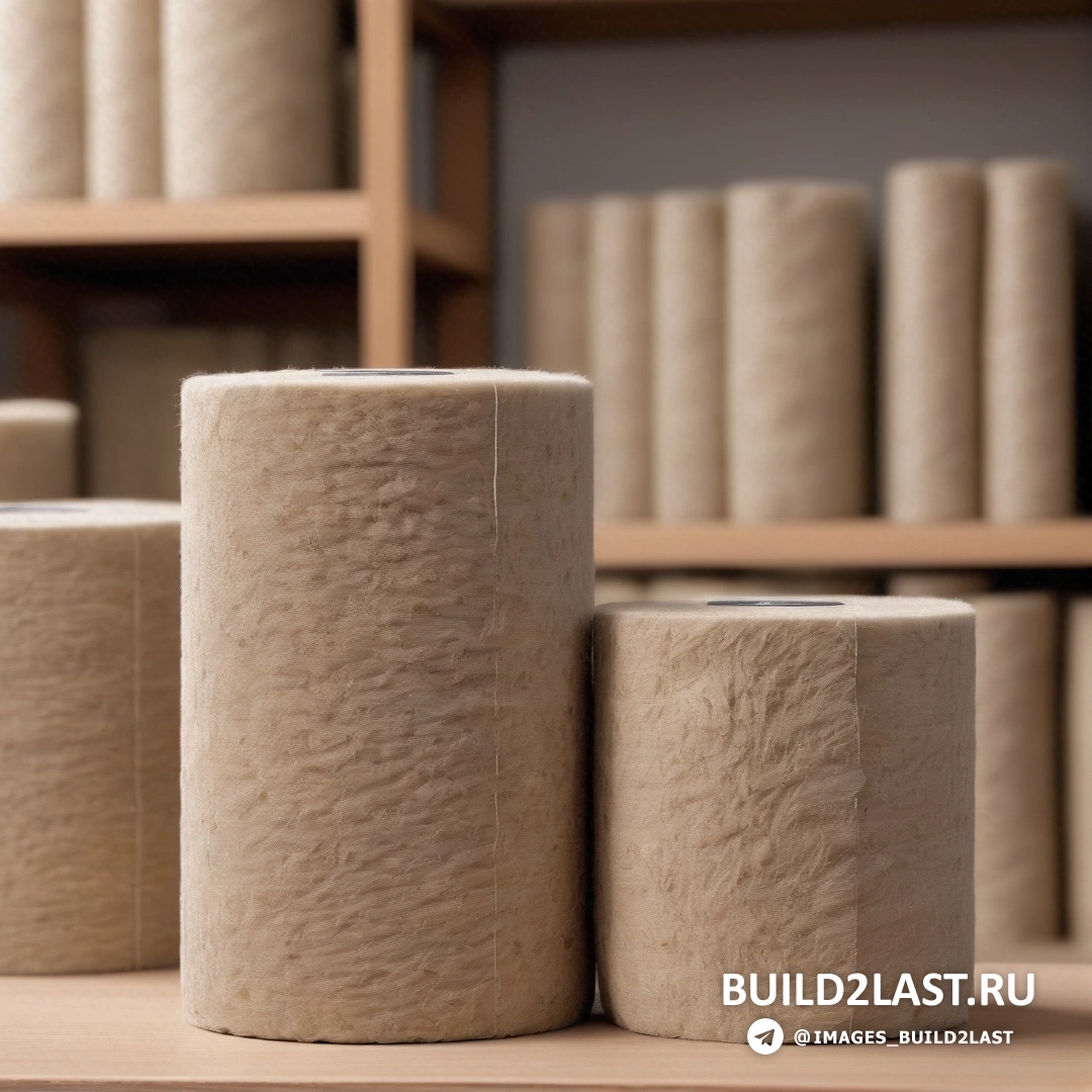 Постминимализм - 3D-рендеринг. Группа из трех рулонов туалетной бумаги на столе в библиотеке с книжными полками