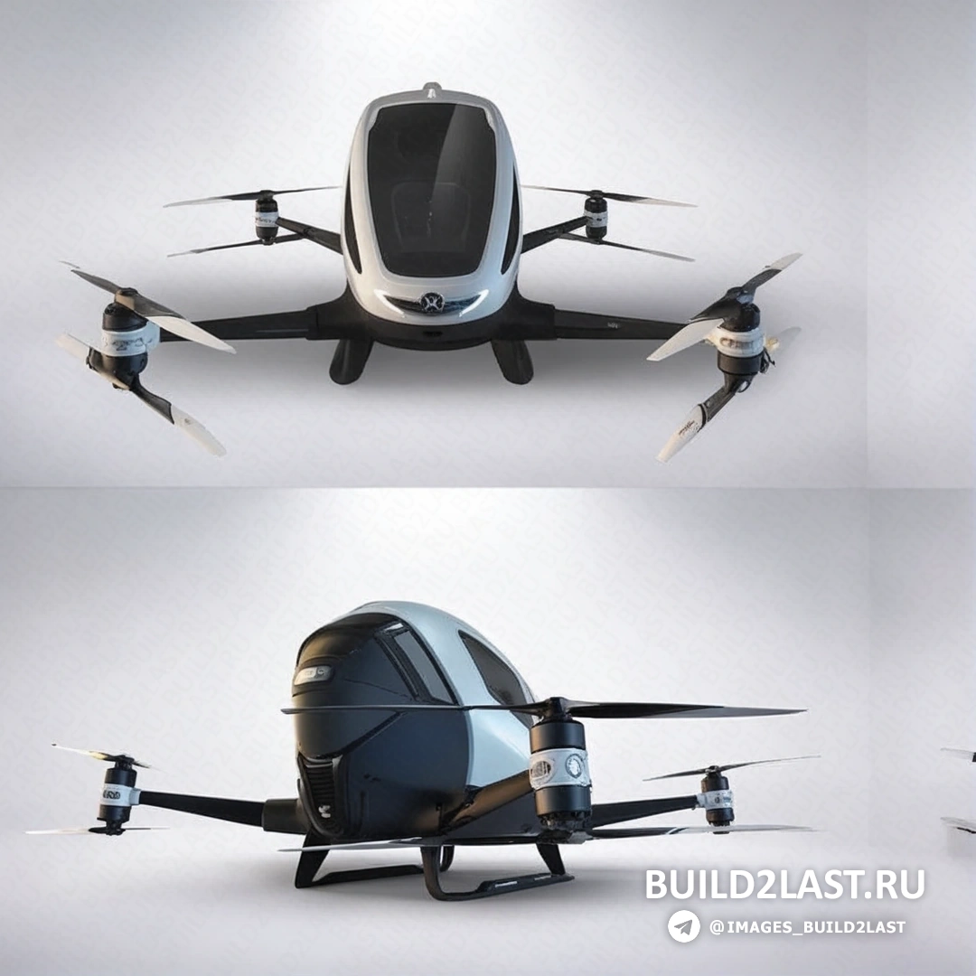 ������������� ������������ ���� EHang 184, �������� ���������� � ������� ��������������