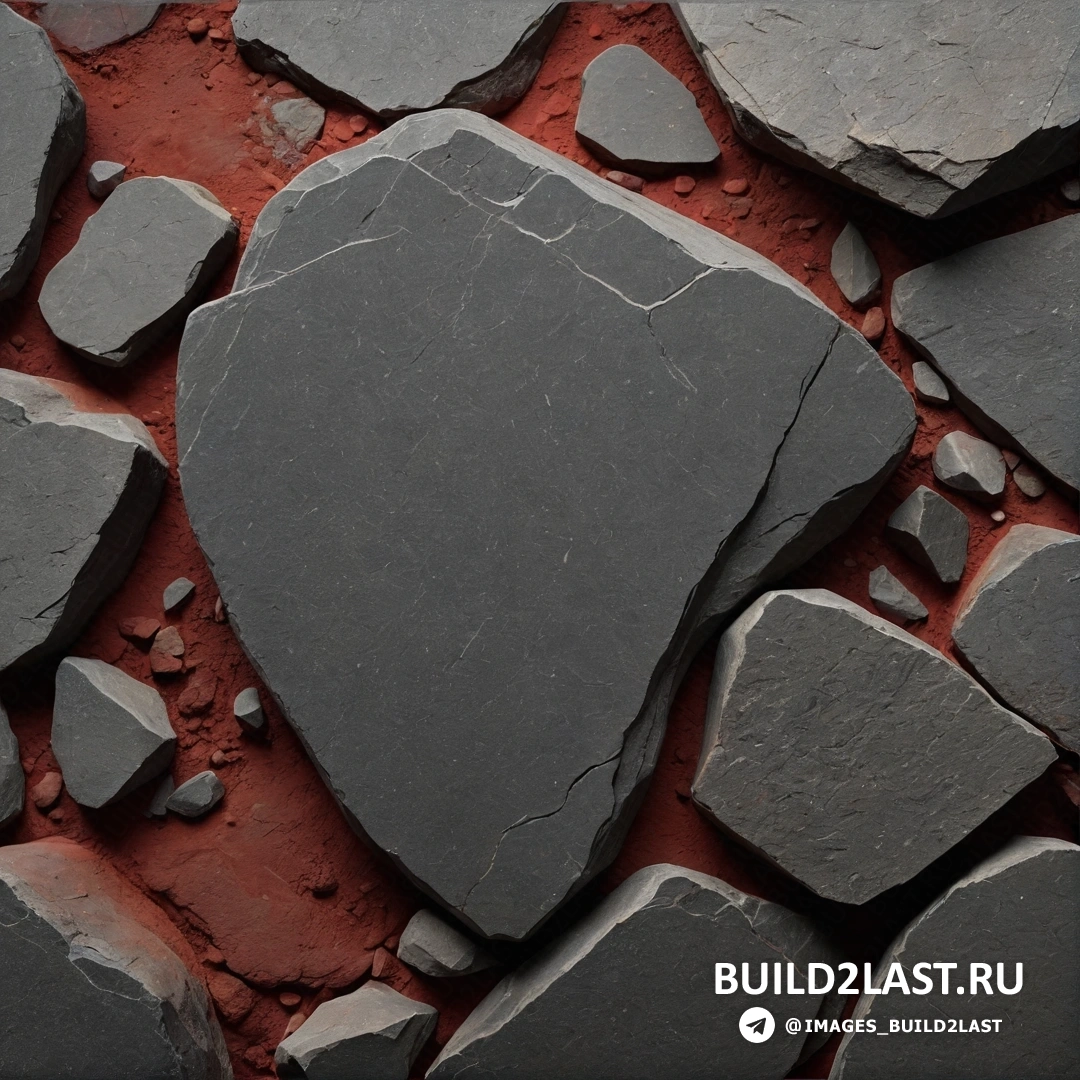 Искусство из бетона - сверхтонкая детальная живопись. Каменная стена на красном фоне