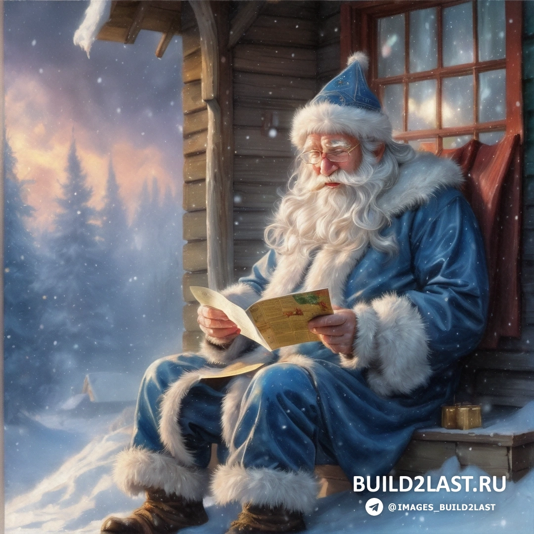 картина Дед мороз