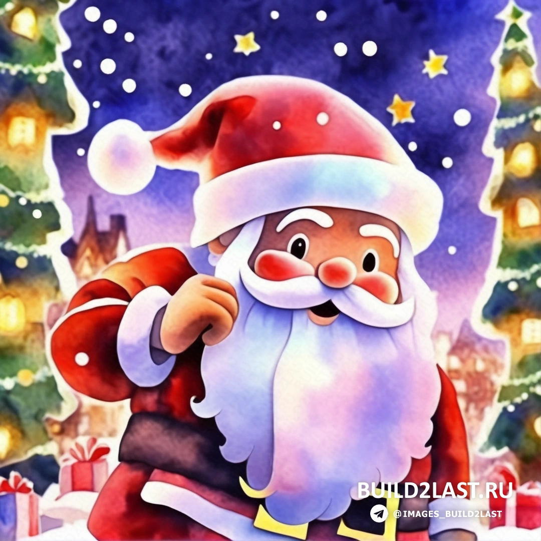 картина Санта-Клауса