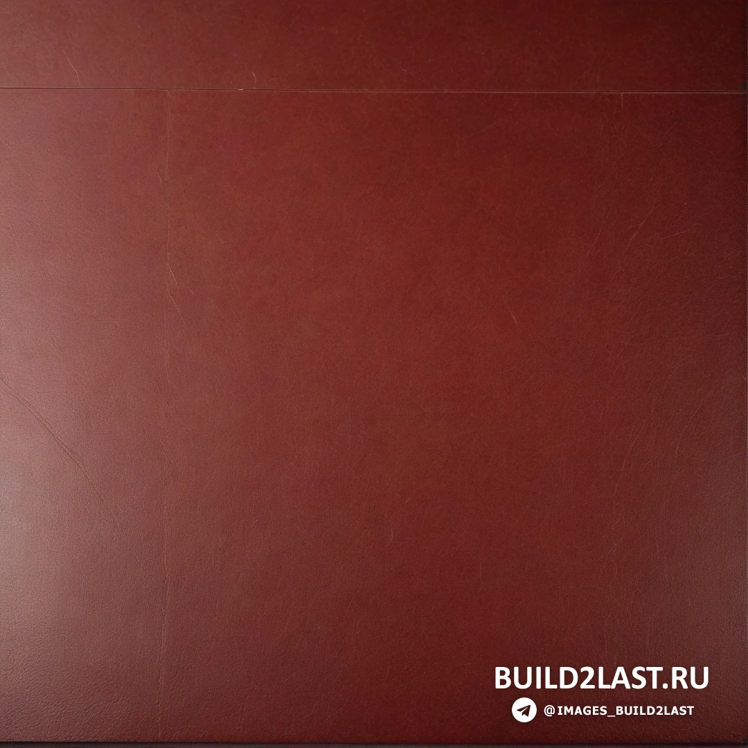 Постминимализм - компьютерный рендеринг. Красная стена с белыми часами и черными часами сбоку