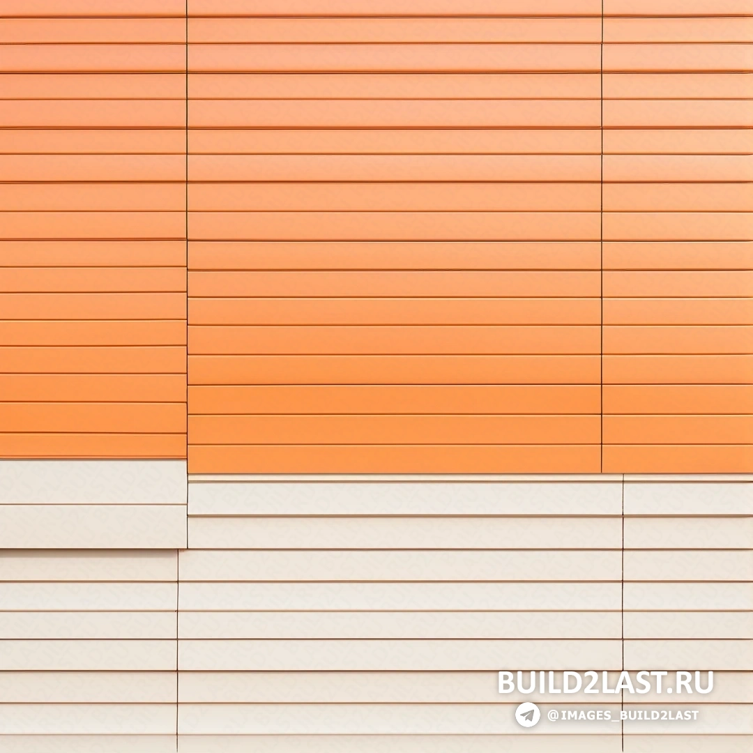 Минимализм - минималистичная живопись. Красно-белое здание с красными часами на боку и красным