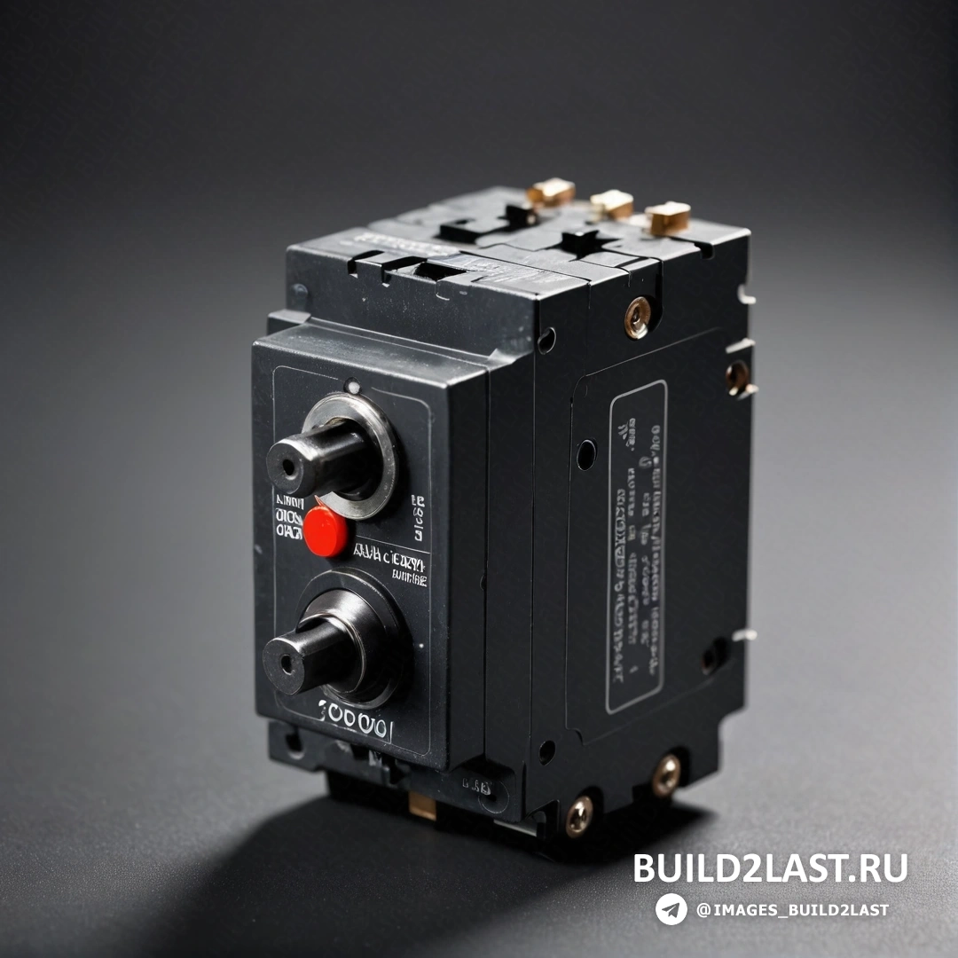 Модульный конструктивизм - 3D-рендер. Крупный план черно-красной камеры на столе