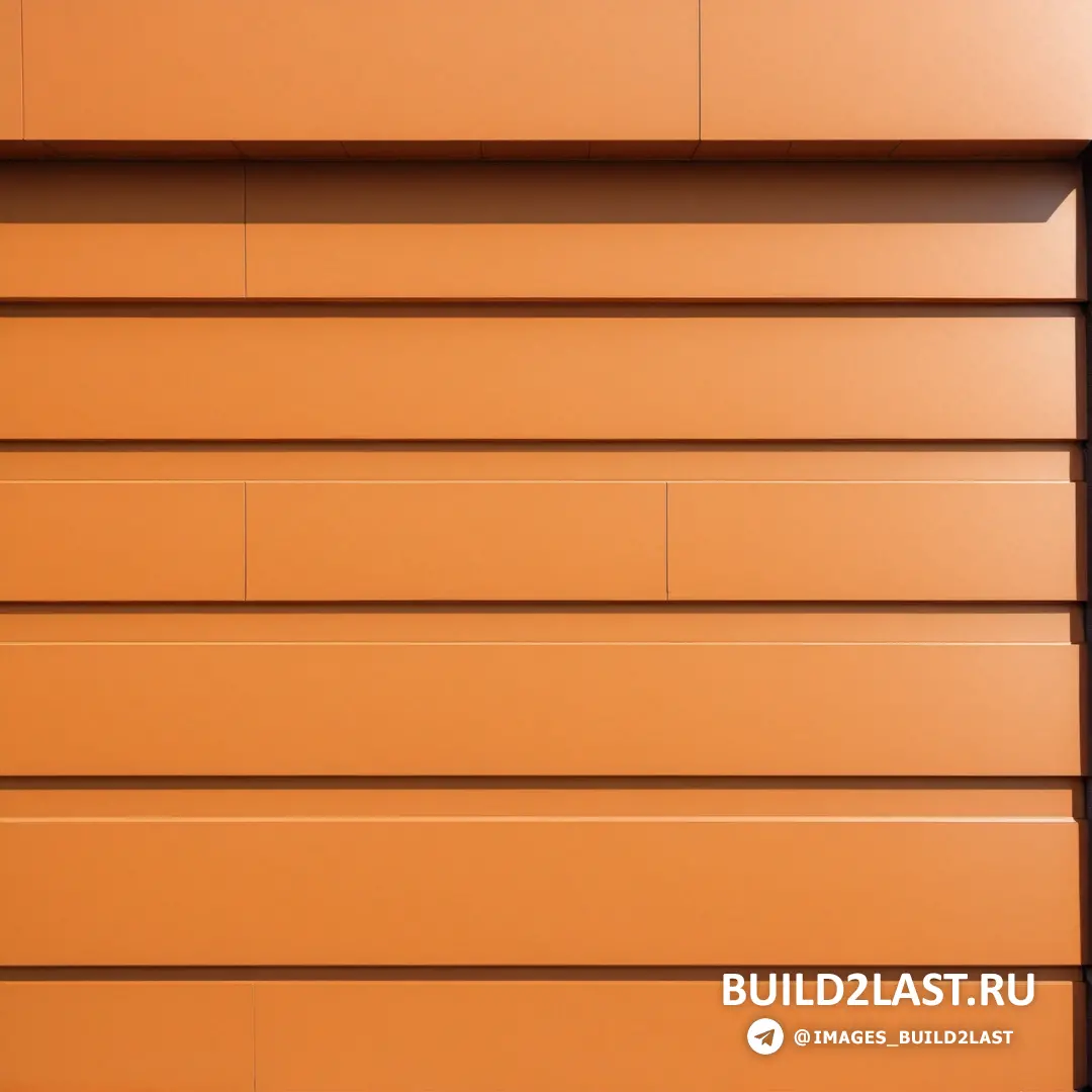 Постминимализм - минималистическая живопись. Крупный план здания с металлической дверью и часами на стене.