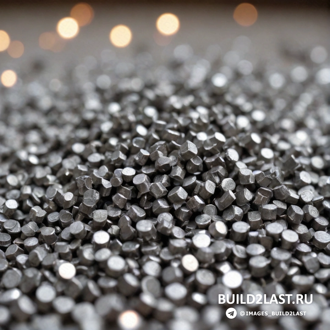 Прецизионизм - макрофотография. Куча черных и белых блесток с размытым фоном