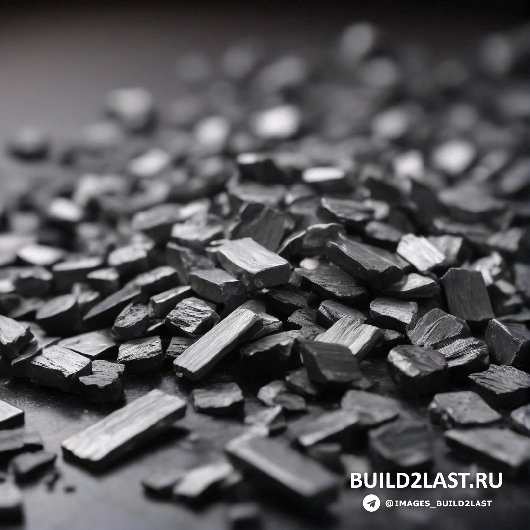 Ассамбляж - пазл. Куча черных и белых камней на столе