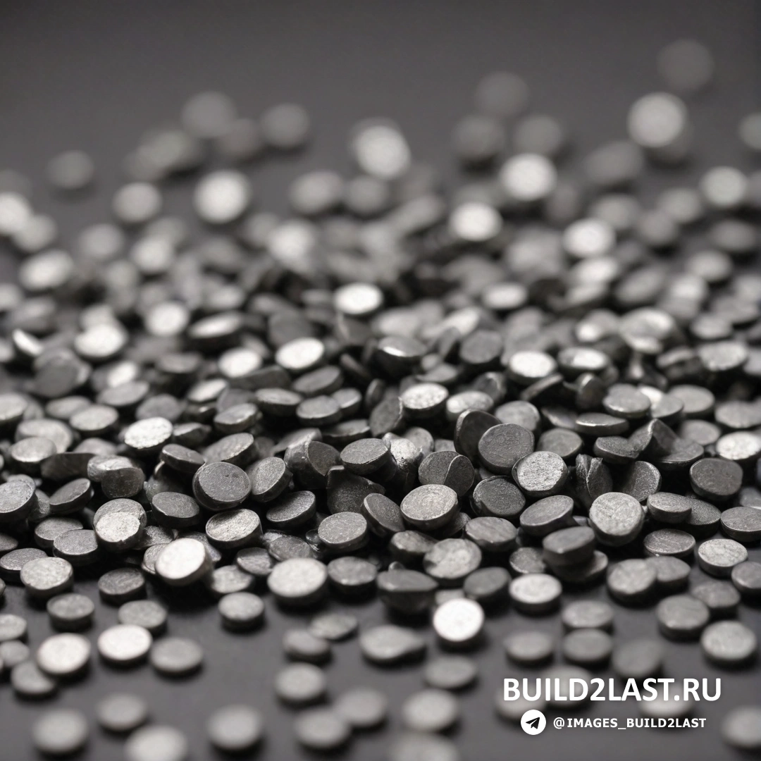 Некогерентность - макрофотография. Куча черных и белых точек на столешнице