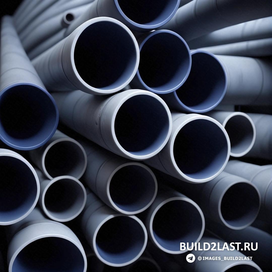 Plasticien - стоковая фотография. Куча труб, сложенных в кучу вместе в кучу с черным фоном