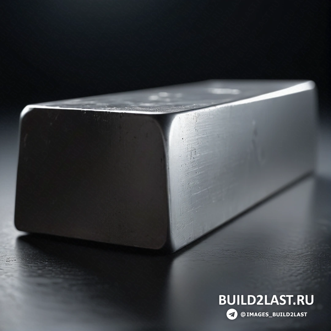 Прецизионизм - 3D-визуализация. Металлический предмет на столе в темной комнате со светом, падающим на его бок
