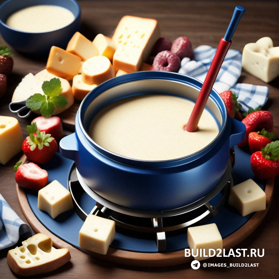 Дау-аль-сет - стоковая фотография. Миска с молоком, окруженная сыром и клубникой на тарелке с ложкой