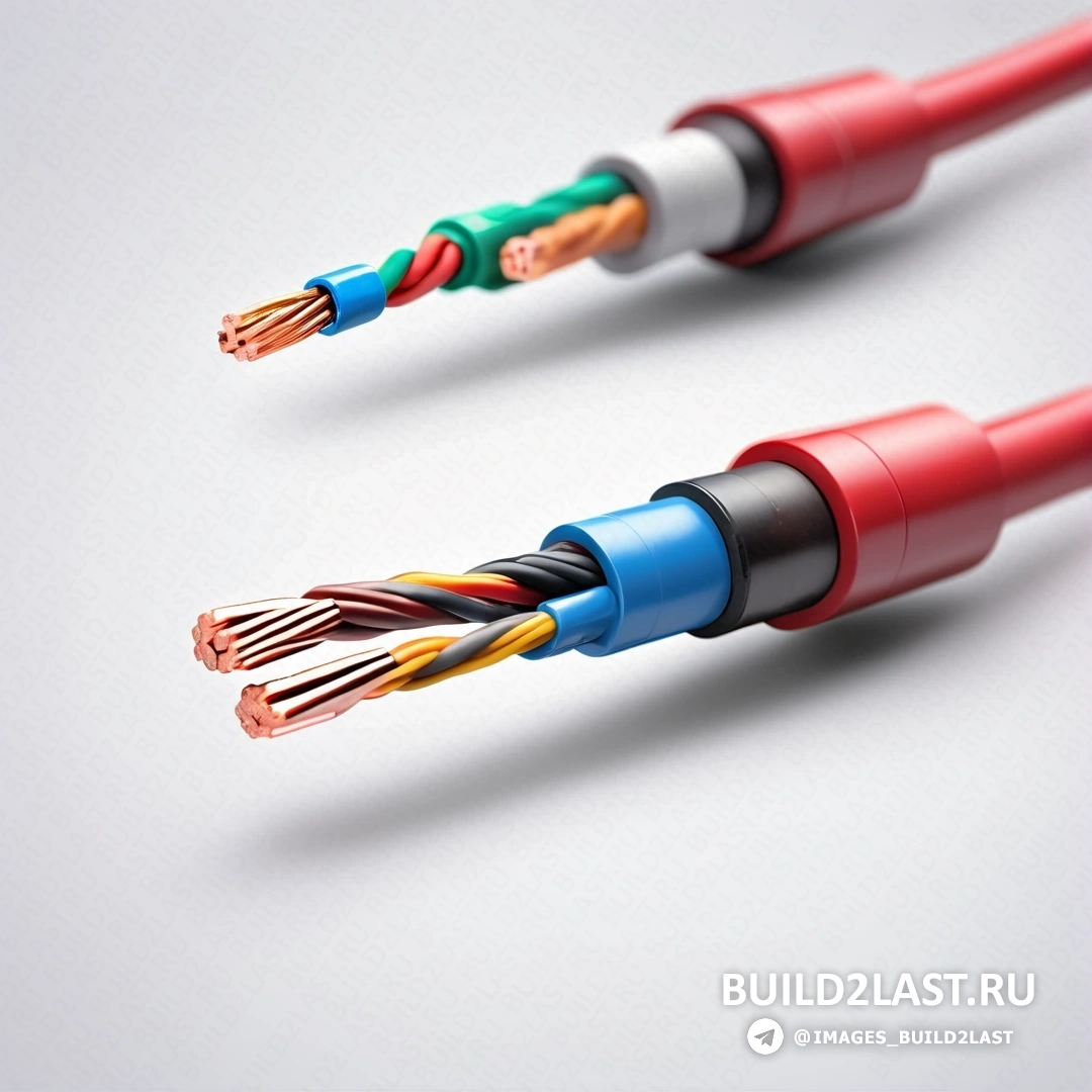 Некогерентность — компьютерная визуализация. Показаны два красных и синих провода с проводами посередине