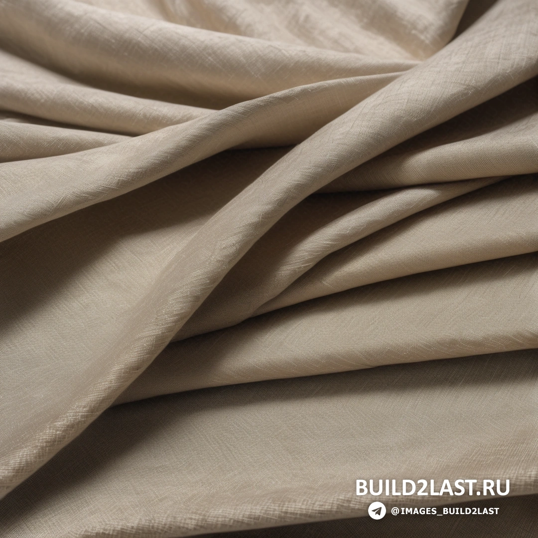 Декоративно-прикладное движение - сверхтонкая детальная живопись. Крупным планом: простая бежевая ткань с небольшим пятном на поверхности.