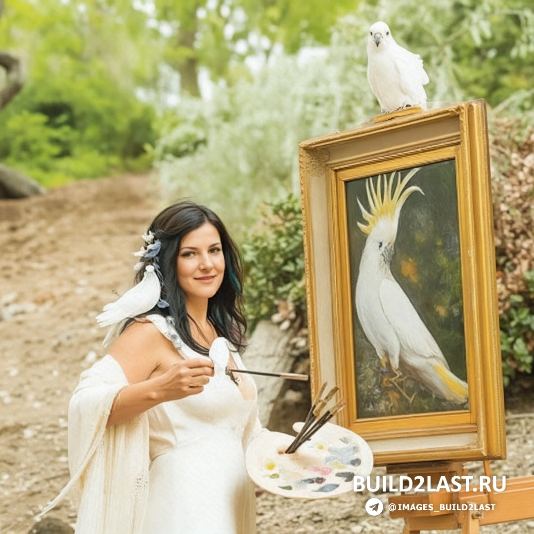 Романтический пейзаж, наполненный яркими, невозможно воспринимаемыми обычным зрением цветами и оттенками