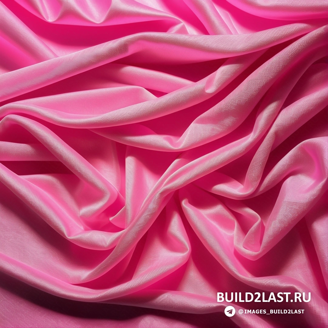 Рококо - шелкография. Розовая ткань с очень тонкой полоской ткани сбоку, с небольшим