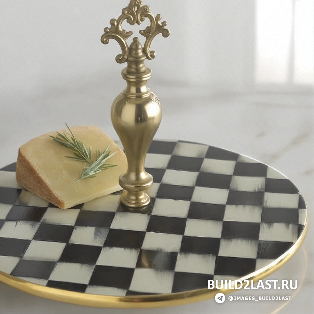 Ручной труд и уникальные детали посуды из коллекции Courtly Check