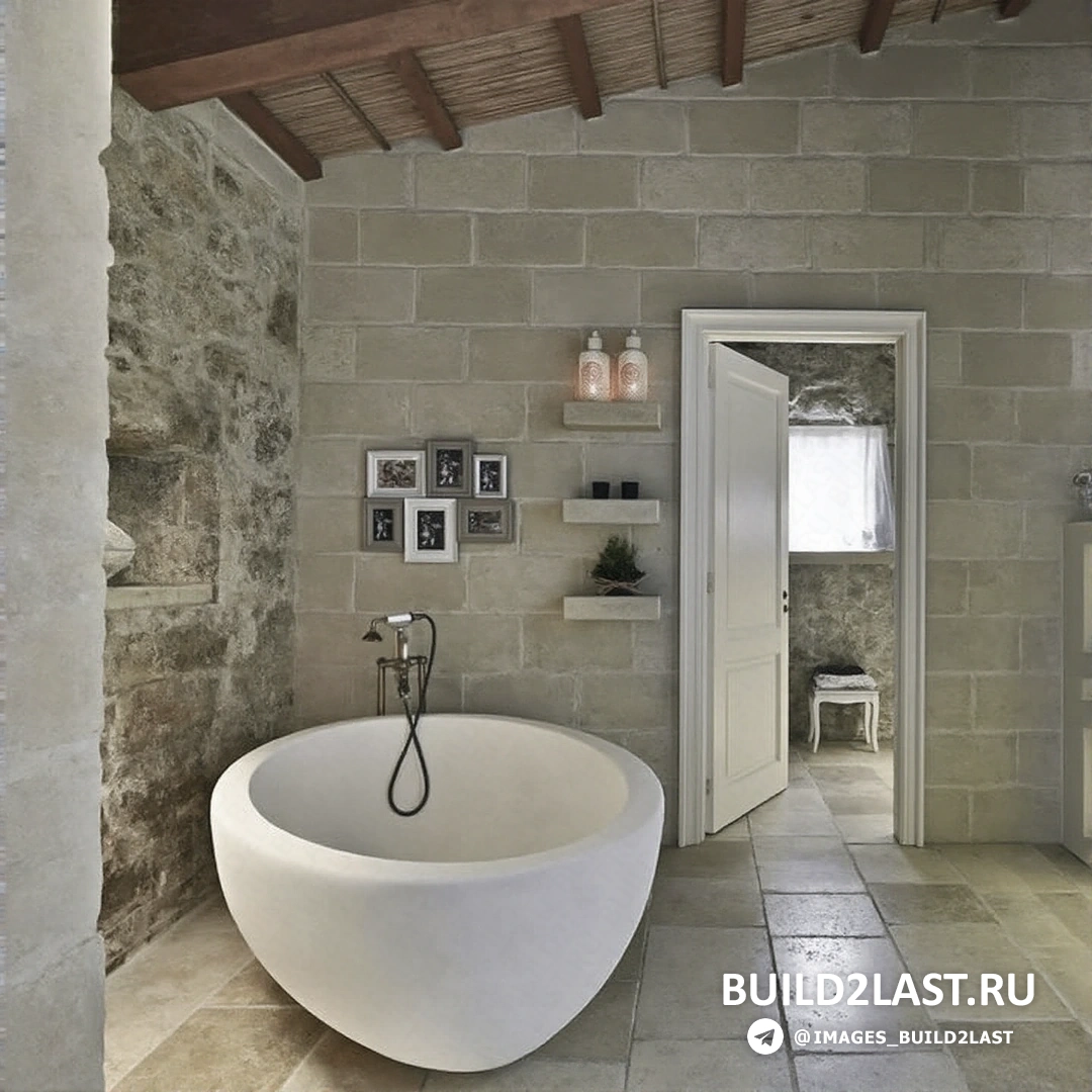 Столовая с подвесными светильниками и каменными элементами декора в эклектичном отеле в Италии Столовая в отеле с подвесными светильниками, эклектичным декором и каменными деталями, с сервировкой стола.