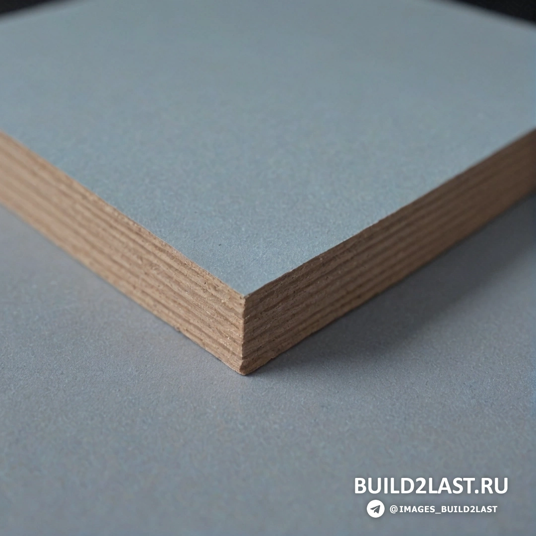 Постминимализм - 3D-рендеринг. Стопка фанерной доски на столешнице с черным фоном