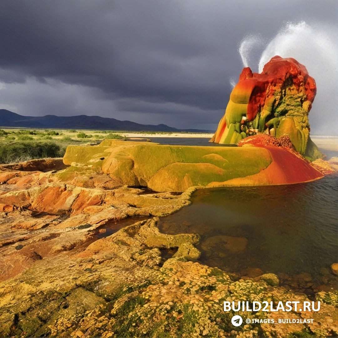 ���������� ������ Fly Geyser, ������������� � ����� ������, ���, �������� ����� ������������� �����������.