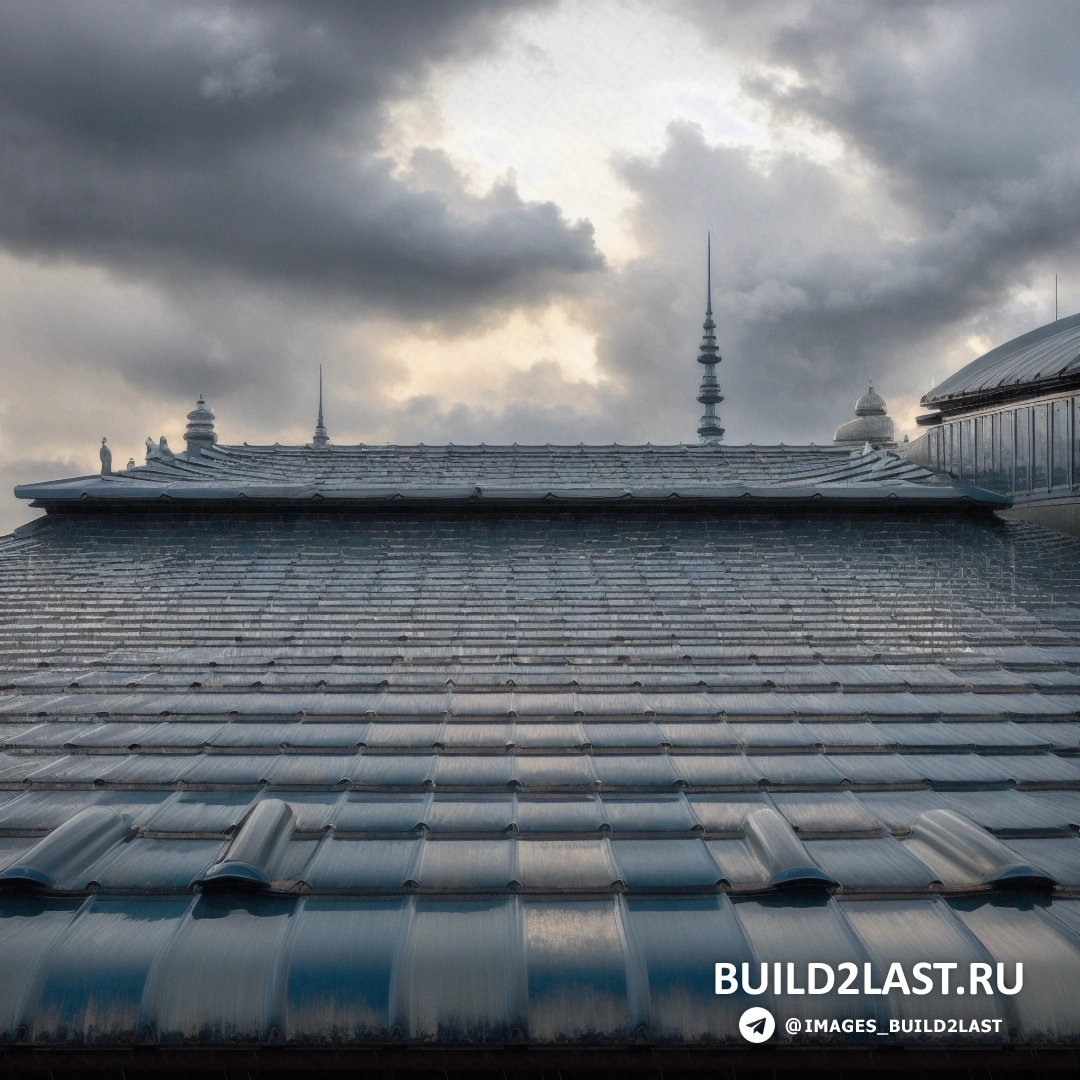 Build2Last: венский акционизм - детальная матовая живопись. крыша здания на фоне неба