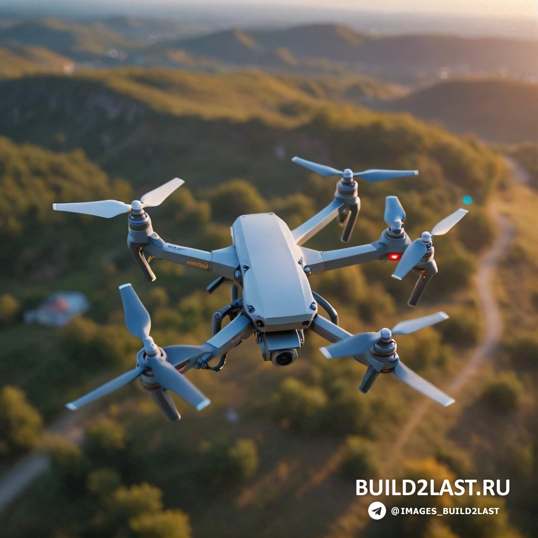 Белый quad ... Белый квадрокоптер ... !!