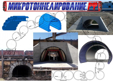 Водопропускной тоннель методом Защитный экран из труб в Москве