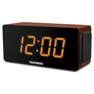 - Telefunken, TF-1566U Brown Wood/Orange, 