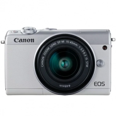   Canon, EOS M100 EF-M15-45 IS STM Kit White