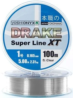  Yoshi Onyx, DRAKE SUPERLINE XT 100 M 0.203 mm Clear
