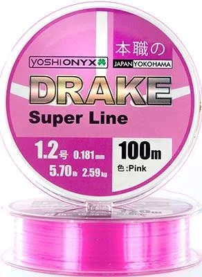  Yoshi Onyx, DRAKE SUPERLINE 100 M 0.165 mm Pink 89462