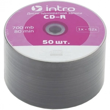  INTRO CD-R 700Mb, 52x Shrink 50,  (, , )