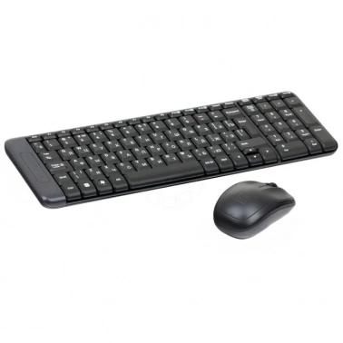 + Logitech Wireless Combo MK220 Black USB 920-003169