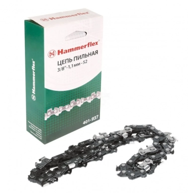 Цепь пильная Hammer 3/8-1.1мм-52