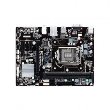   Gigabyte GA-H81M-S1 Socket1150 Intel H81 2xDDR3 1xPCI-E 16x 2xPCI-E 1x 2xSATAII 2xSATAIII USB3.0 D-Sub 7.1 Sound Glan mATX OEM