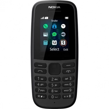   Nokia, 105SS (2019)   Black (-1203)